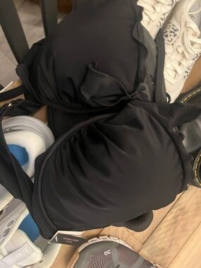 Victoria's Secret Black Bikini Top